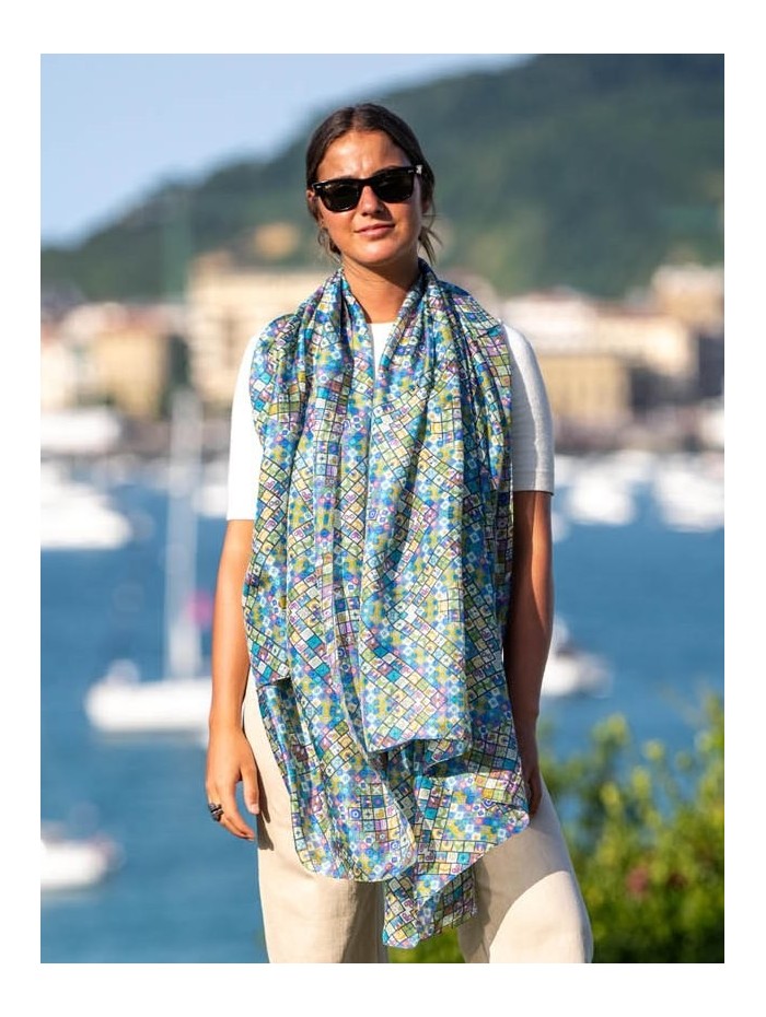 Foulard en soie ASK42C