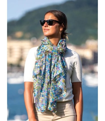 Foulard en soie ASK42C