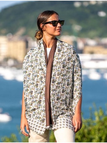 Double silk foulard ASK90CD