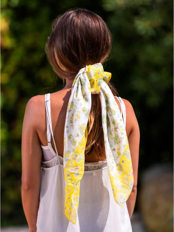 Cotton scarf ACT66P