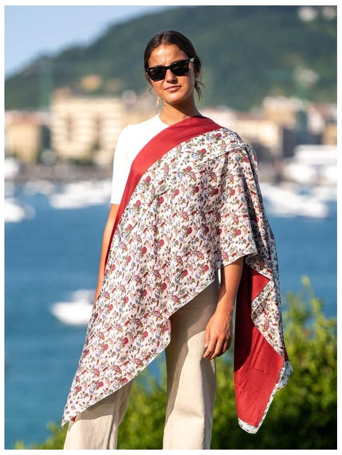 Double silk foulard ASK90CD