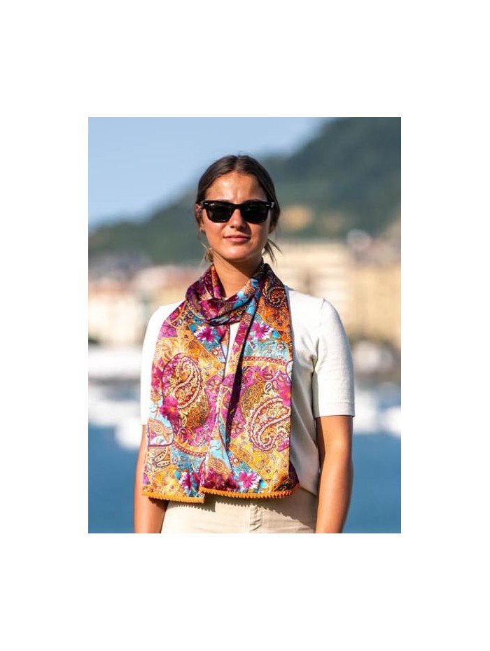Fular estampado RIZ36F