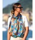 Printed foulard RIZ36F