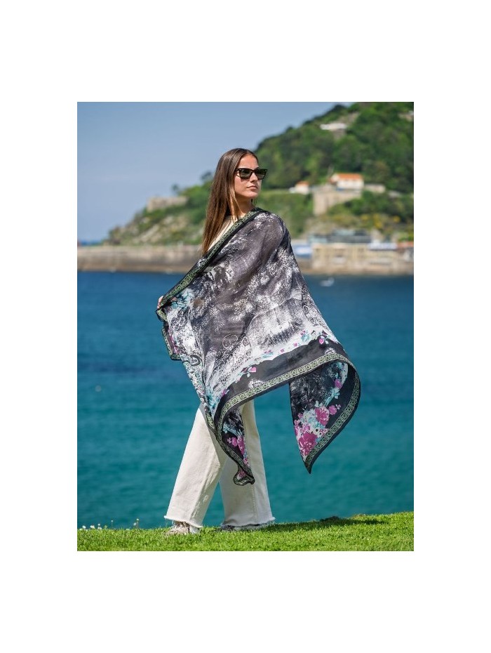 Foulard en soie ATU371C