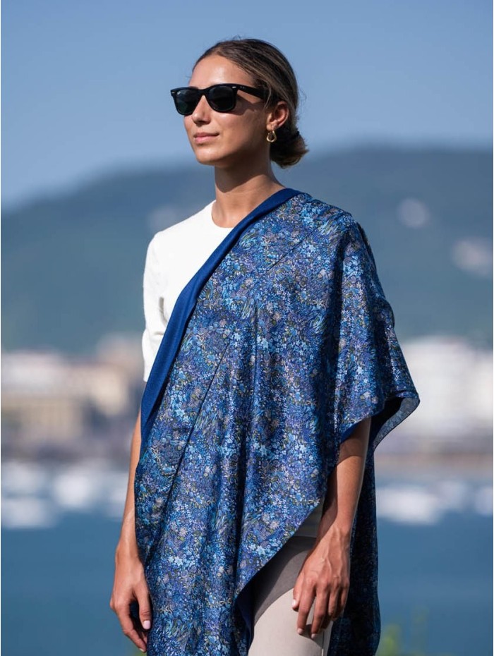 Double silk foulard ASK80CD