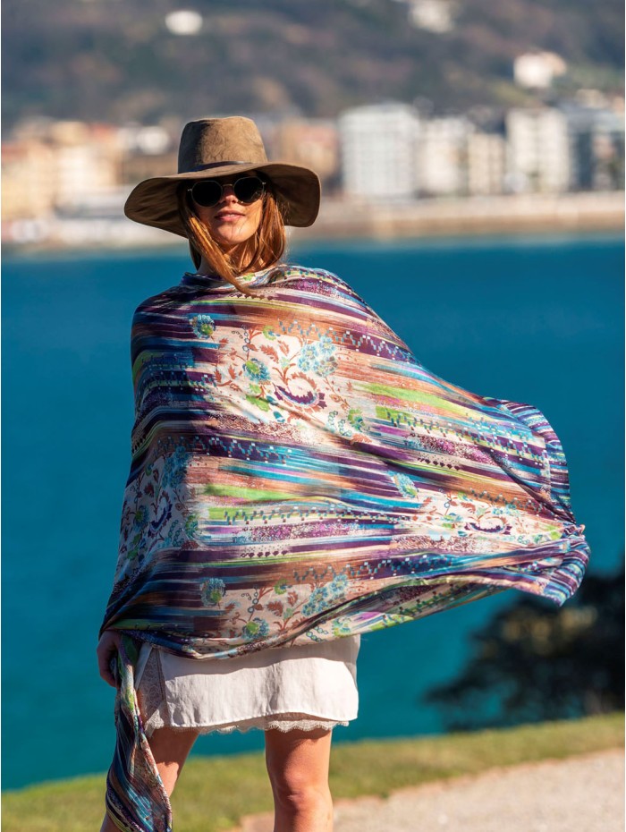 Foulard en soie ASK05C