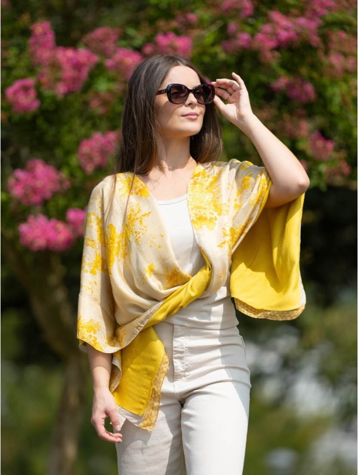 Foulard double en soie ASK274CD