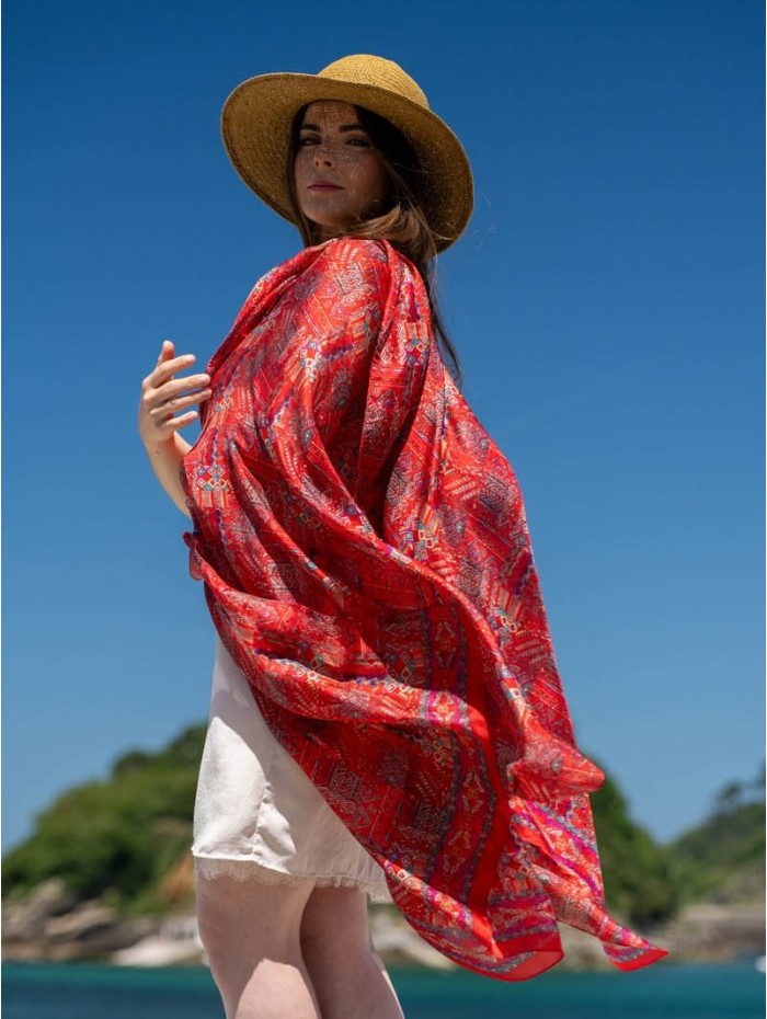 Silk foulard ASK234C