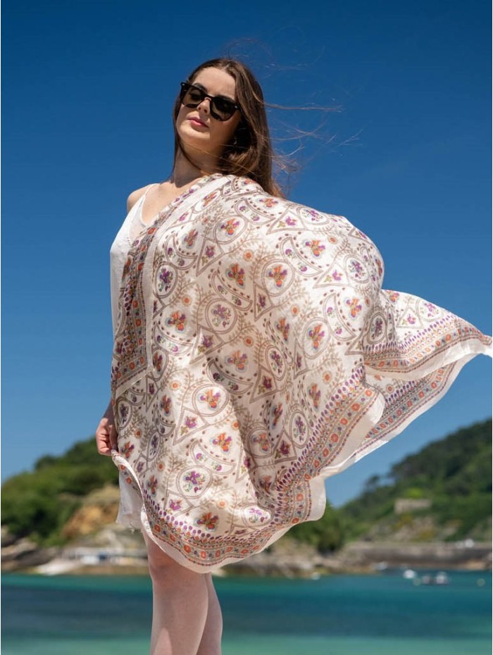 Foulard en soie ASK221C