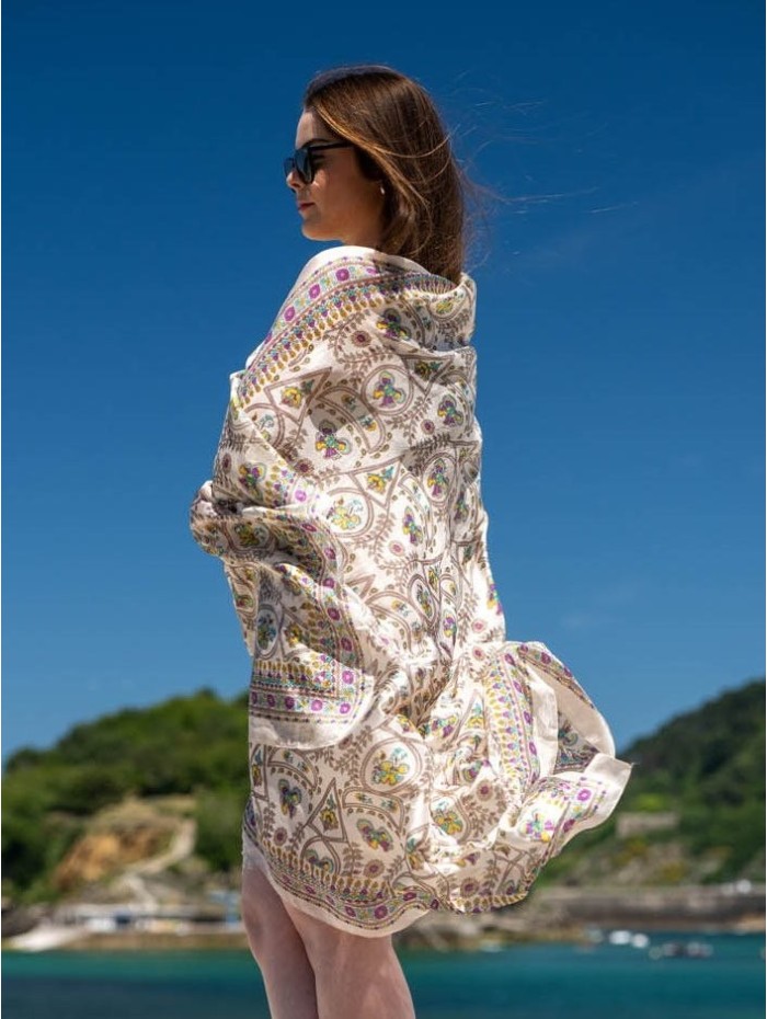 Foulard en soie ASK221C