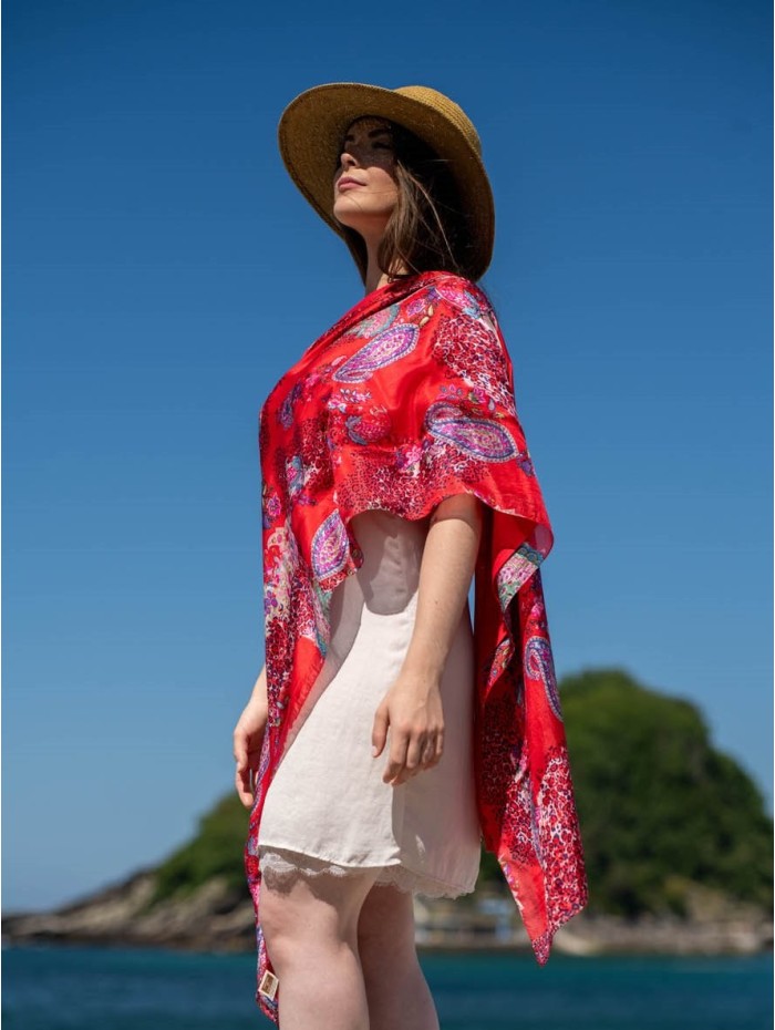 Double silk foulard ASK165CD