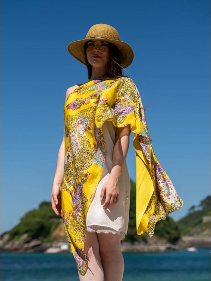 Foulard double en soie ASK165CD