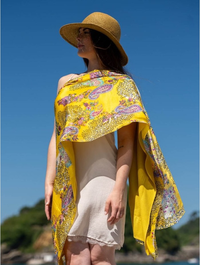 Double silk foulard ASK165CD