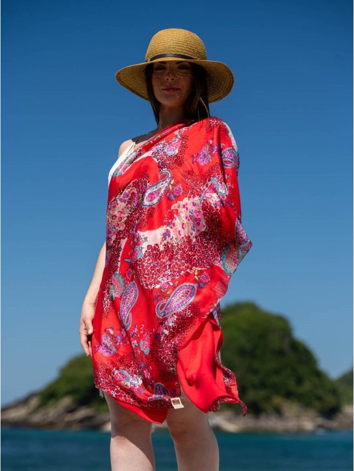 Foulard double en soie ASK165CD