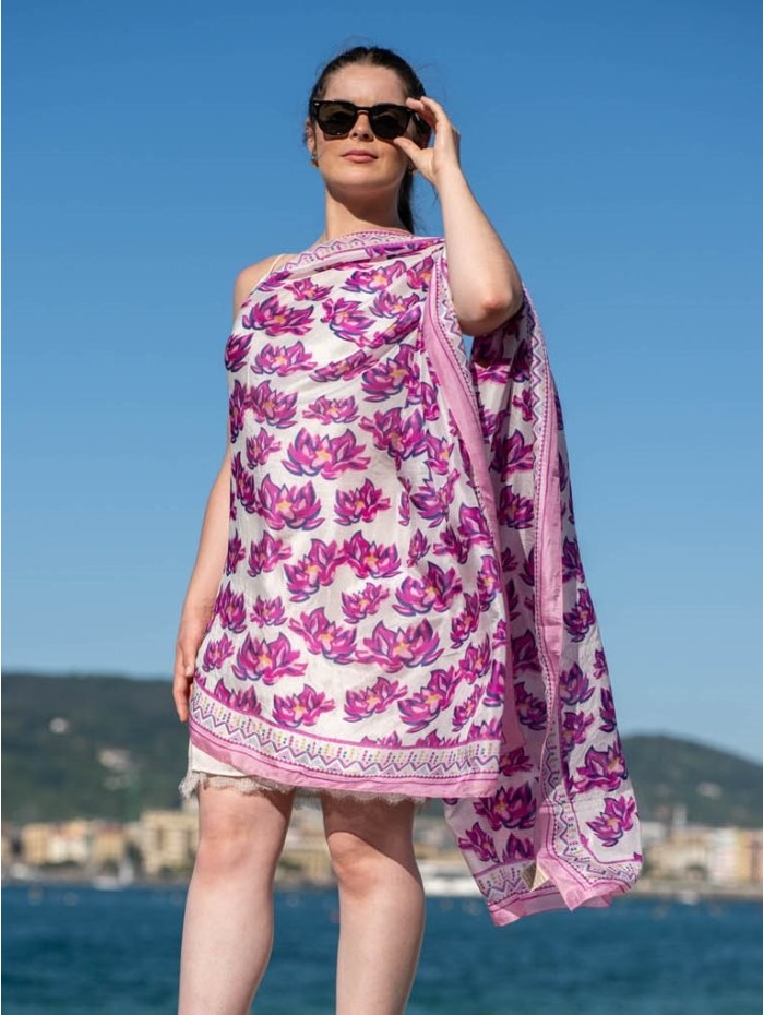 Foulard en soie ASK156C