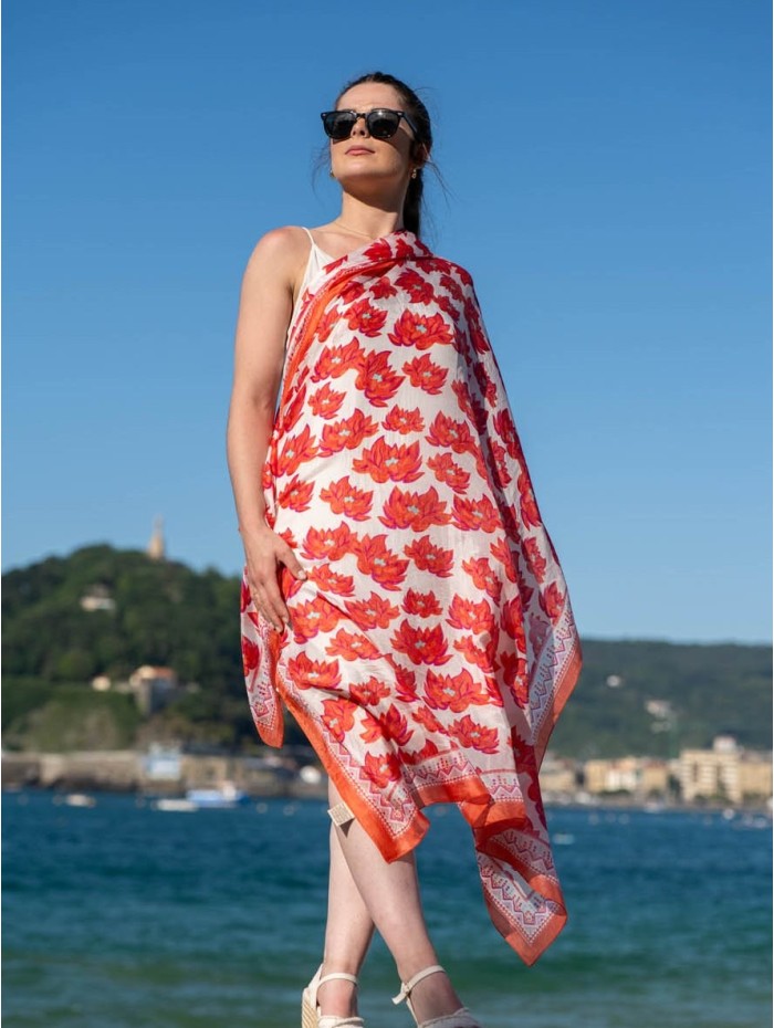 Silk foulard ASK156C