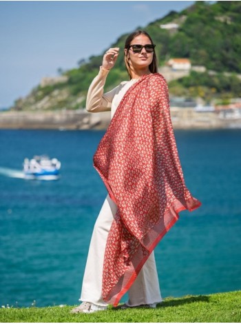 Foulard en soie ASK132C