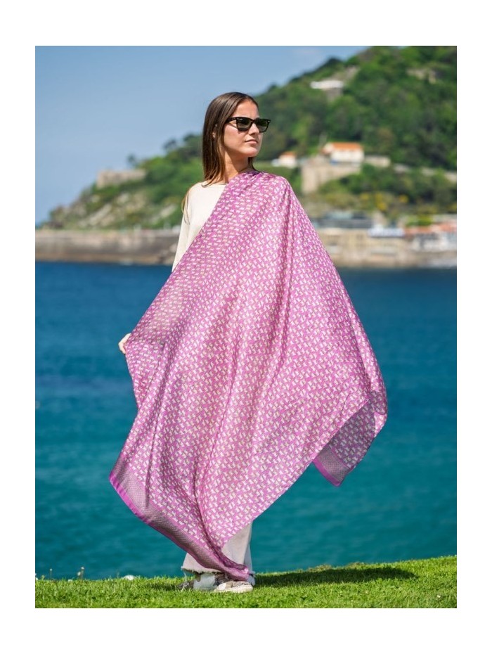 Foulard en soie ASK132C