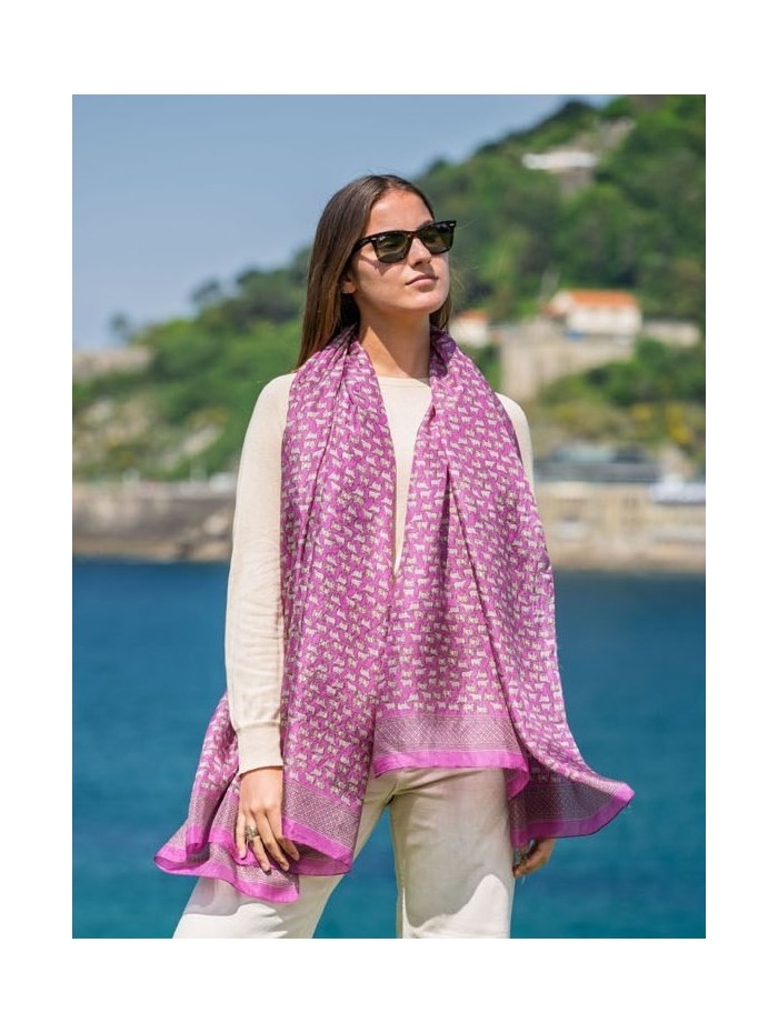 Silk foulard ASK132C