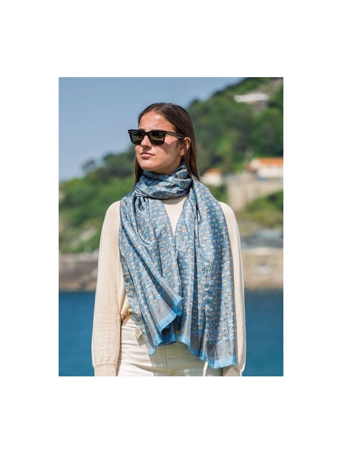 Foulard en soie ASK132C