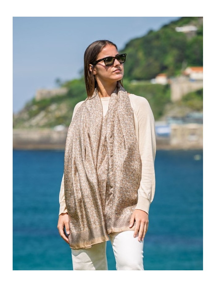 Foulard en soie ASK132C