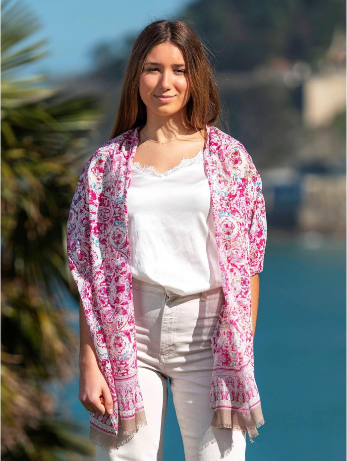 Cotton foulard CHE42F
