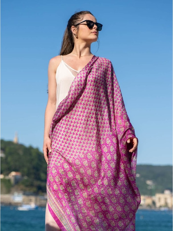 Foulard en soie ASK130C