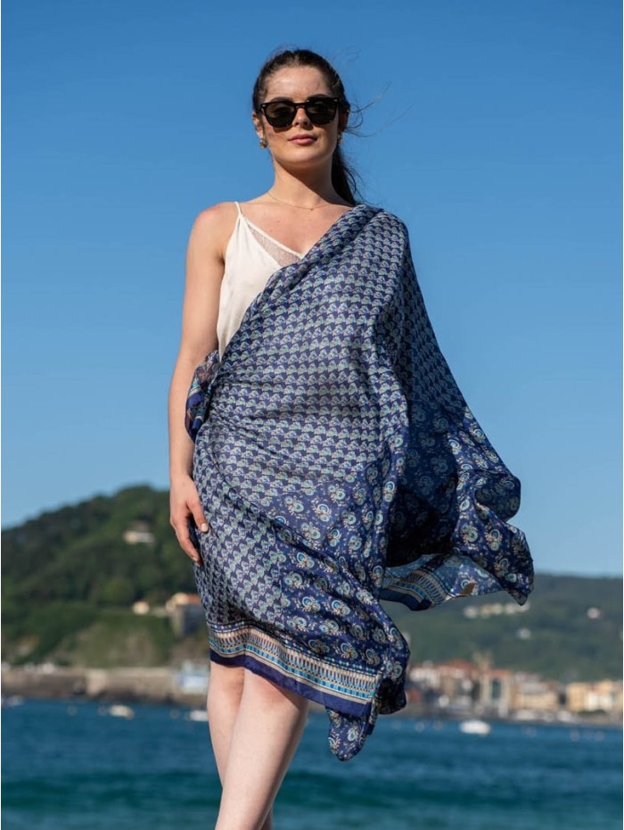 Foulard en soie ASK130C