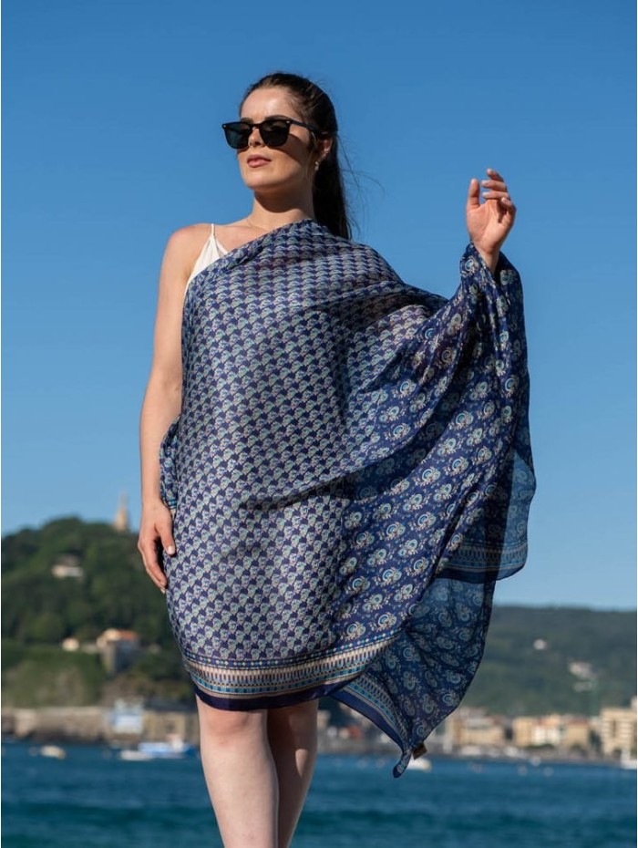 Foulard en soie ASK130C