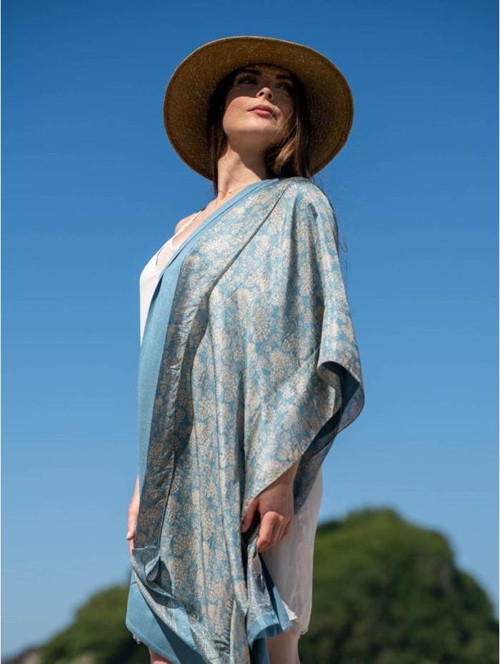 Foulard double en soie ASK126CD