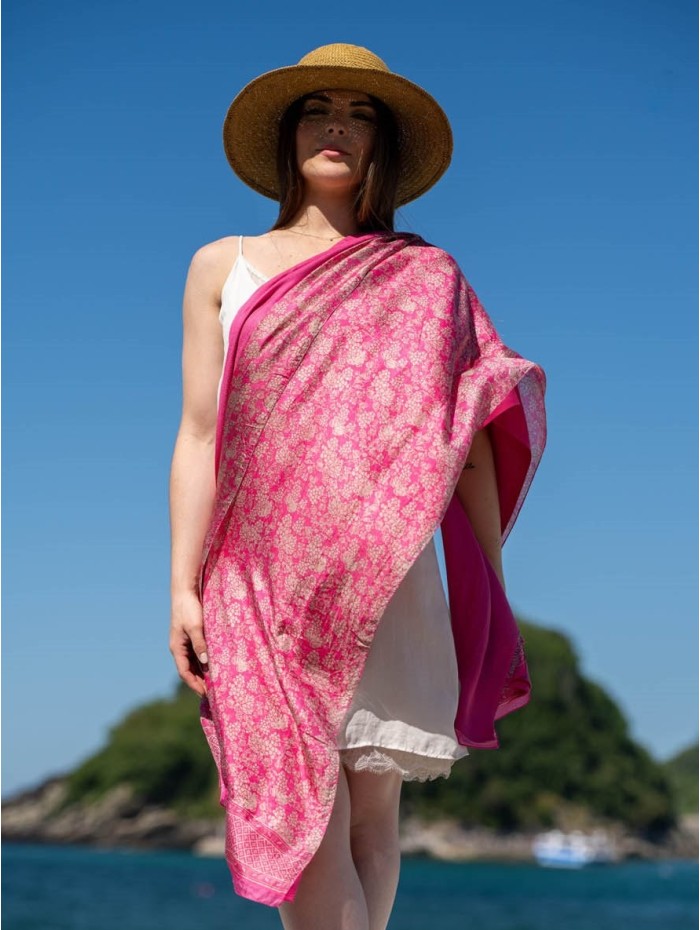 Double silk foulard ASK126CD