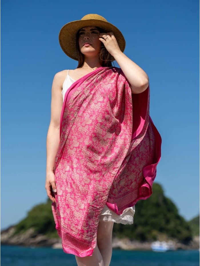 Double silk foulard ASK126CD