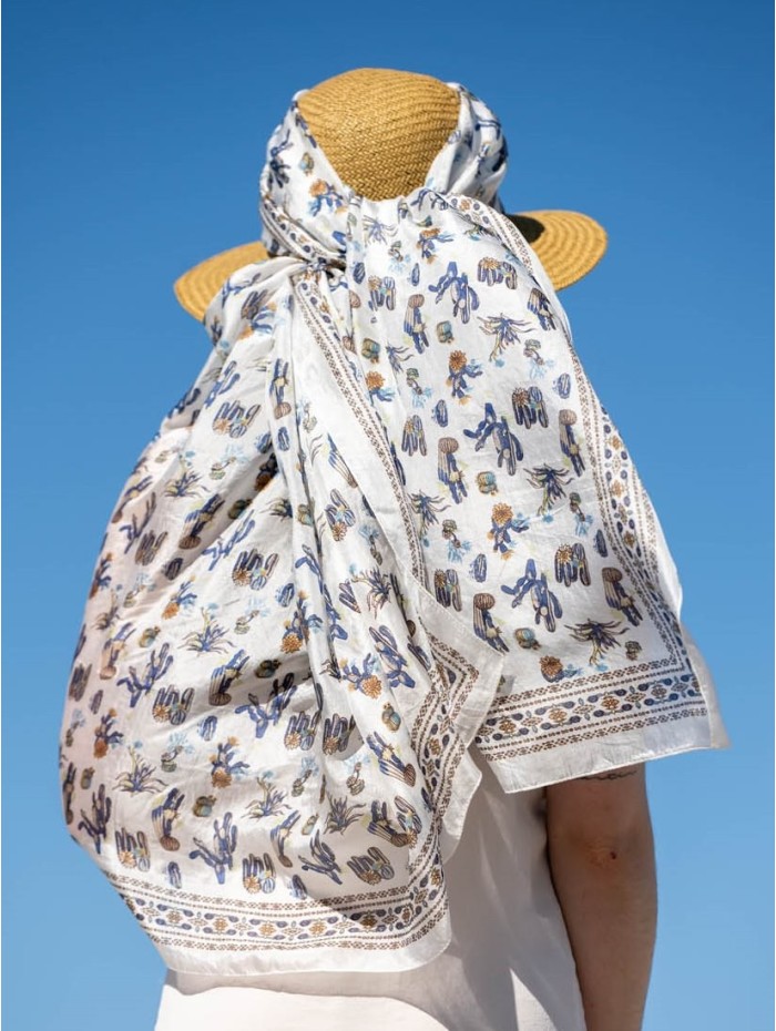 Foulard en soie ASK108C