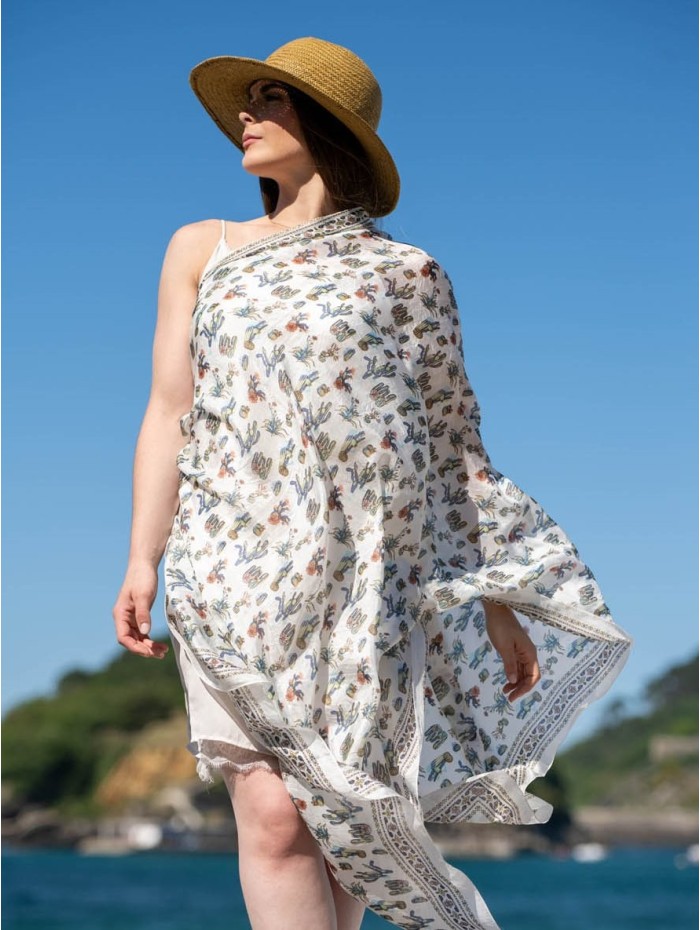 Silk foulard ASK108C