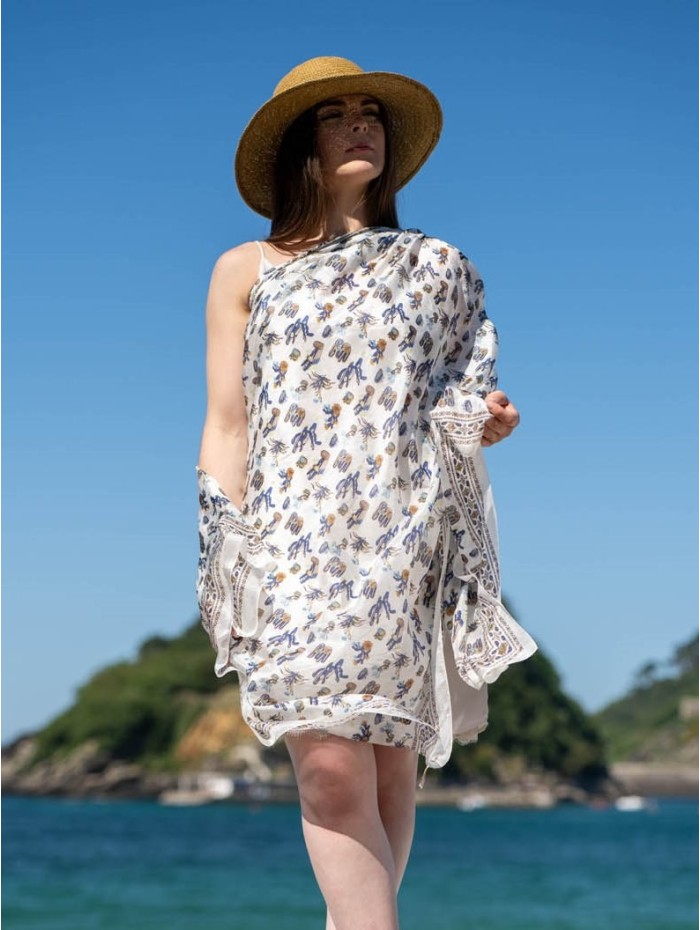 Silk foulard ASK108C