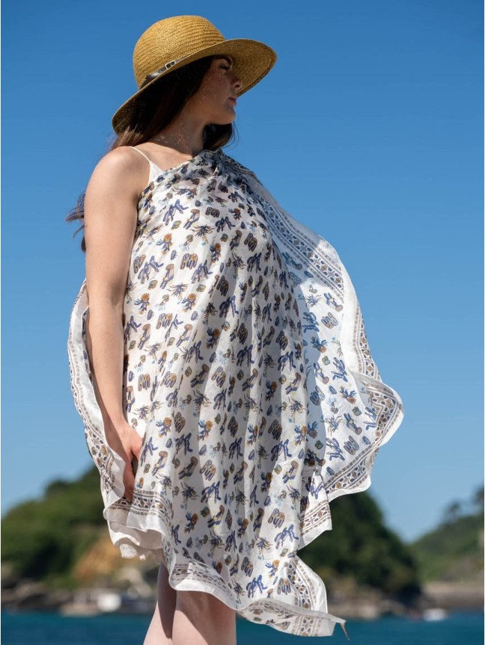 Foulard en soie ASK108C