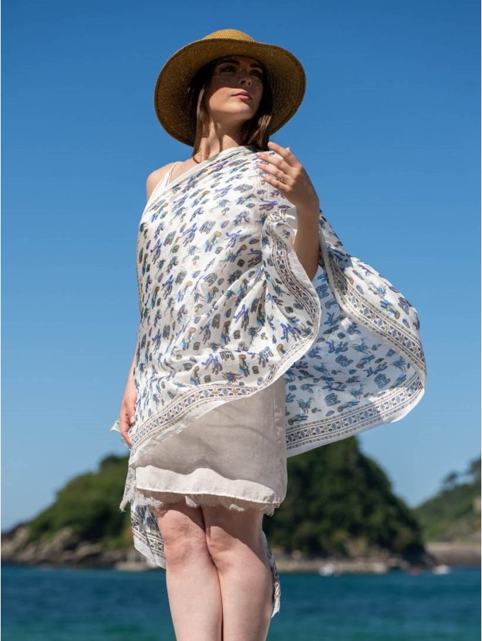 Foulard en soie ASK108C