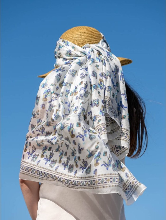 Foulard en soie ASK108C