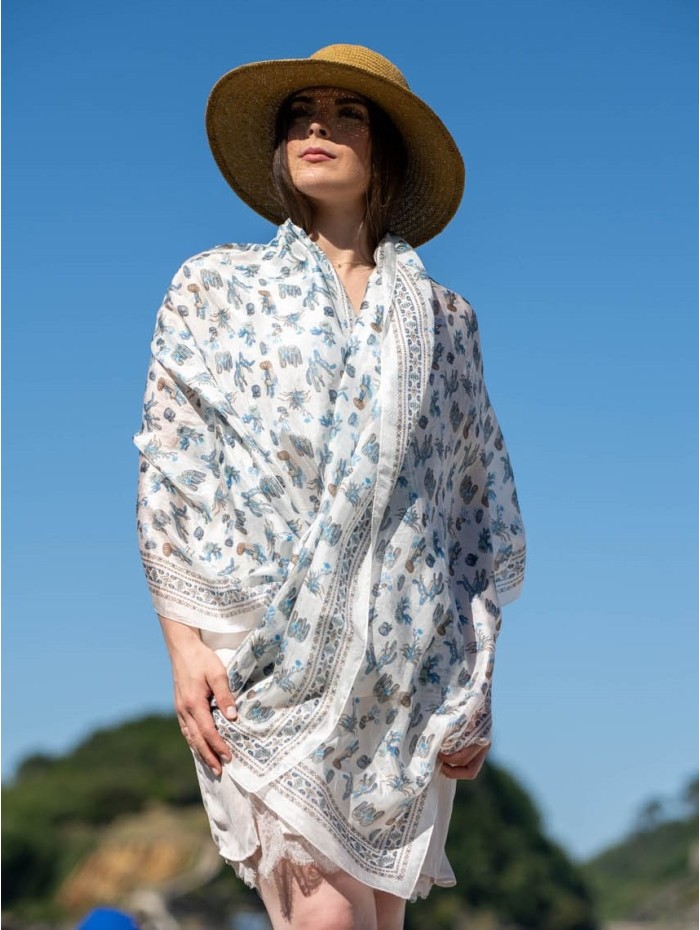 Silk foulard ASK108C