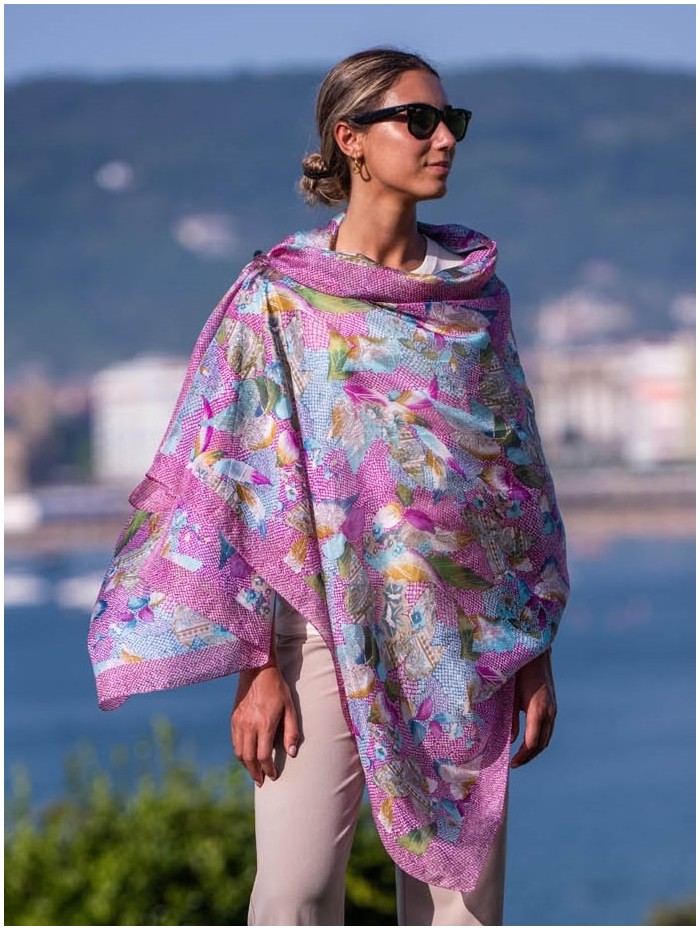 Foulard en soie ASK99C