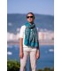 Foulard double en soie ASK81CD
