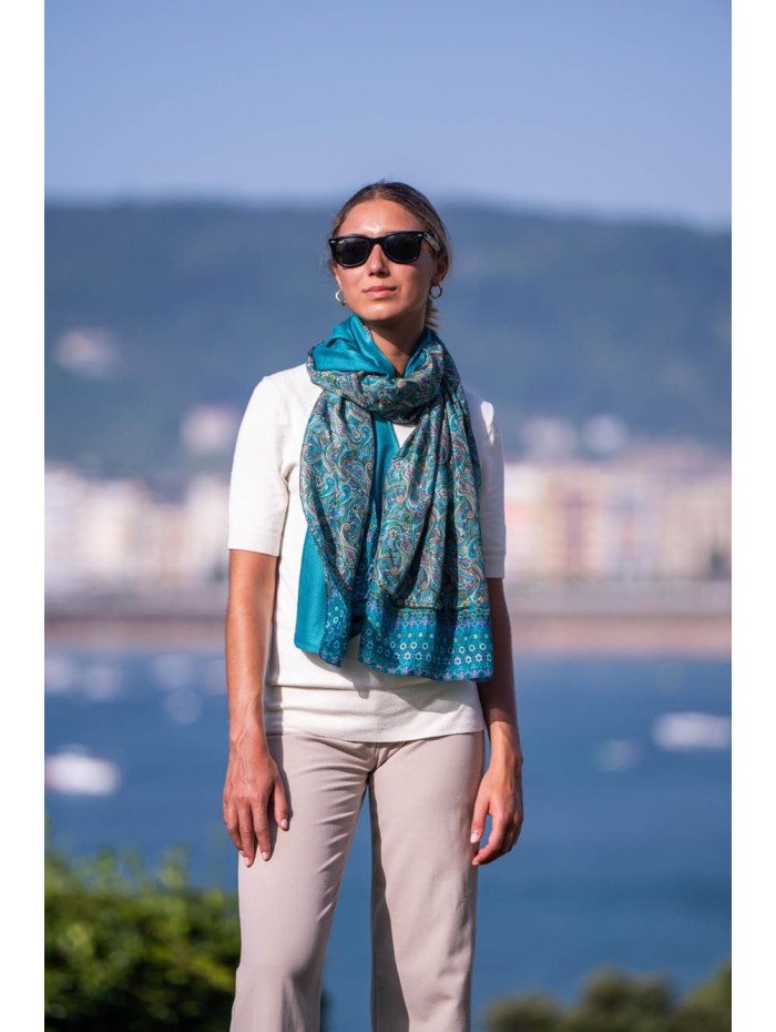 Double silk foulard ASK81CD