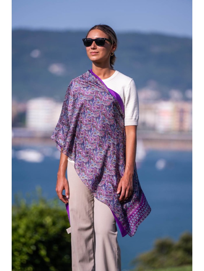 Double silk foulard ASK81CD