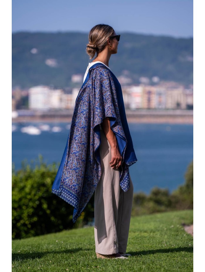 Foulard double en soie ASK81CD