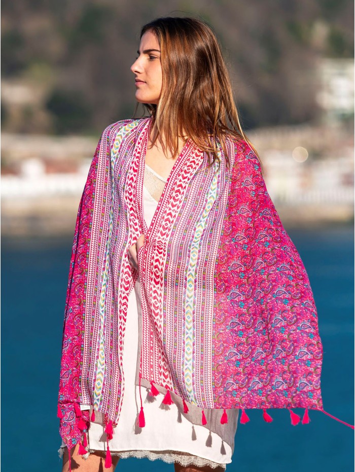 Foulard en coton ANS11F