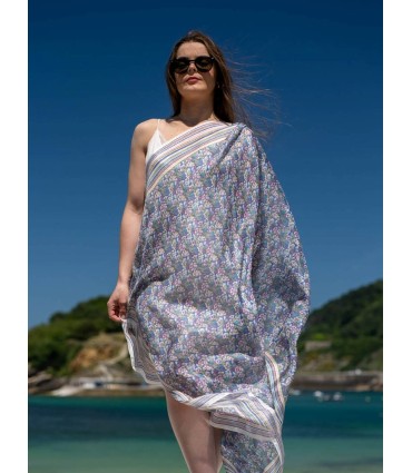 Silk foulard ATU387C