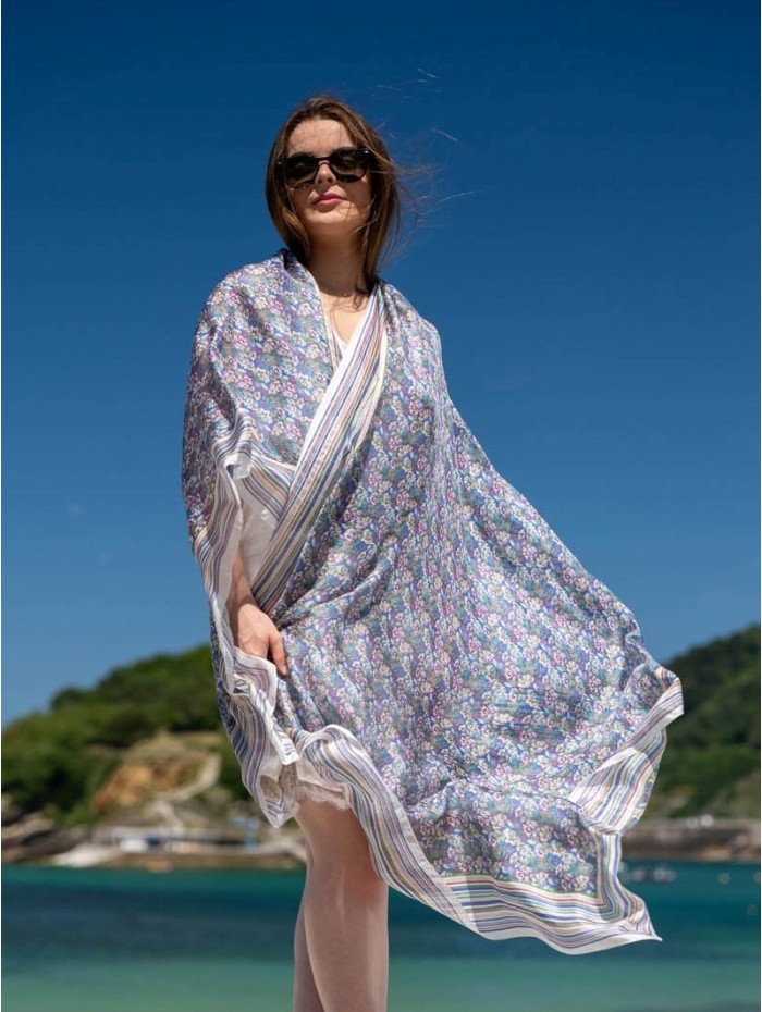 Foulard en soie ATU387C