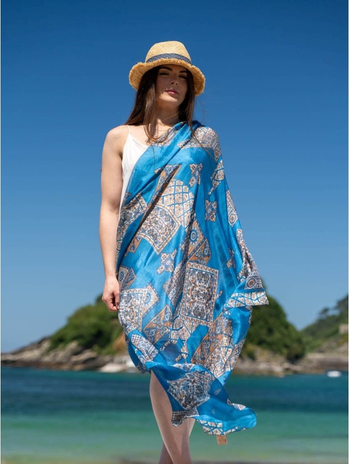Silk foulard ATU368C