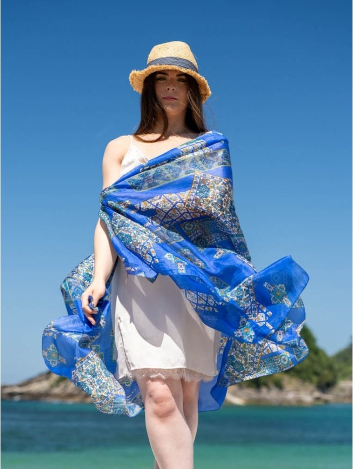 Silk foulard ATU368C