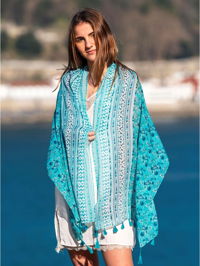 Foulard en coton ANS11F
